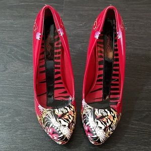 Ed Hardy high heels